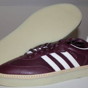 Adidas Originals Samba Lux Maroon /Off White Men's Size 12.5 Sneakers NEW JR0903